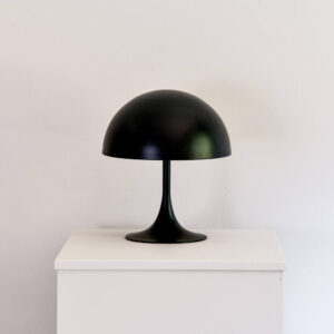 Metal Black and Gold Mushroom Light