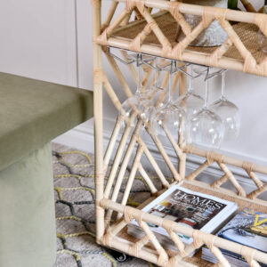 Chippendale Bar Cart