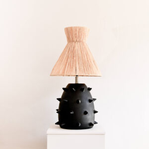 Black Spike Lamp