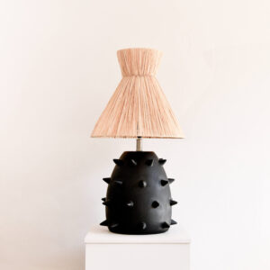 Black Spike Lamp
