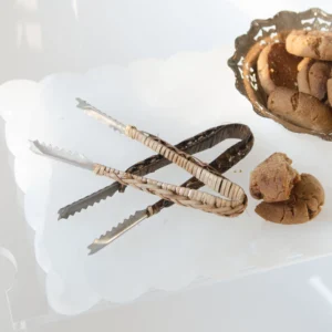 Woven Rattan Tongs