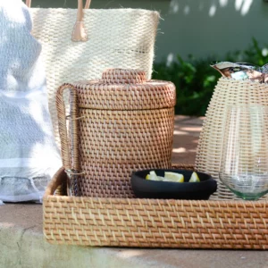 Rattan Ice Bucket